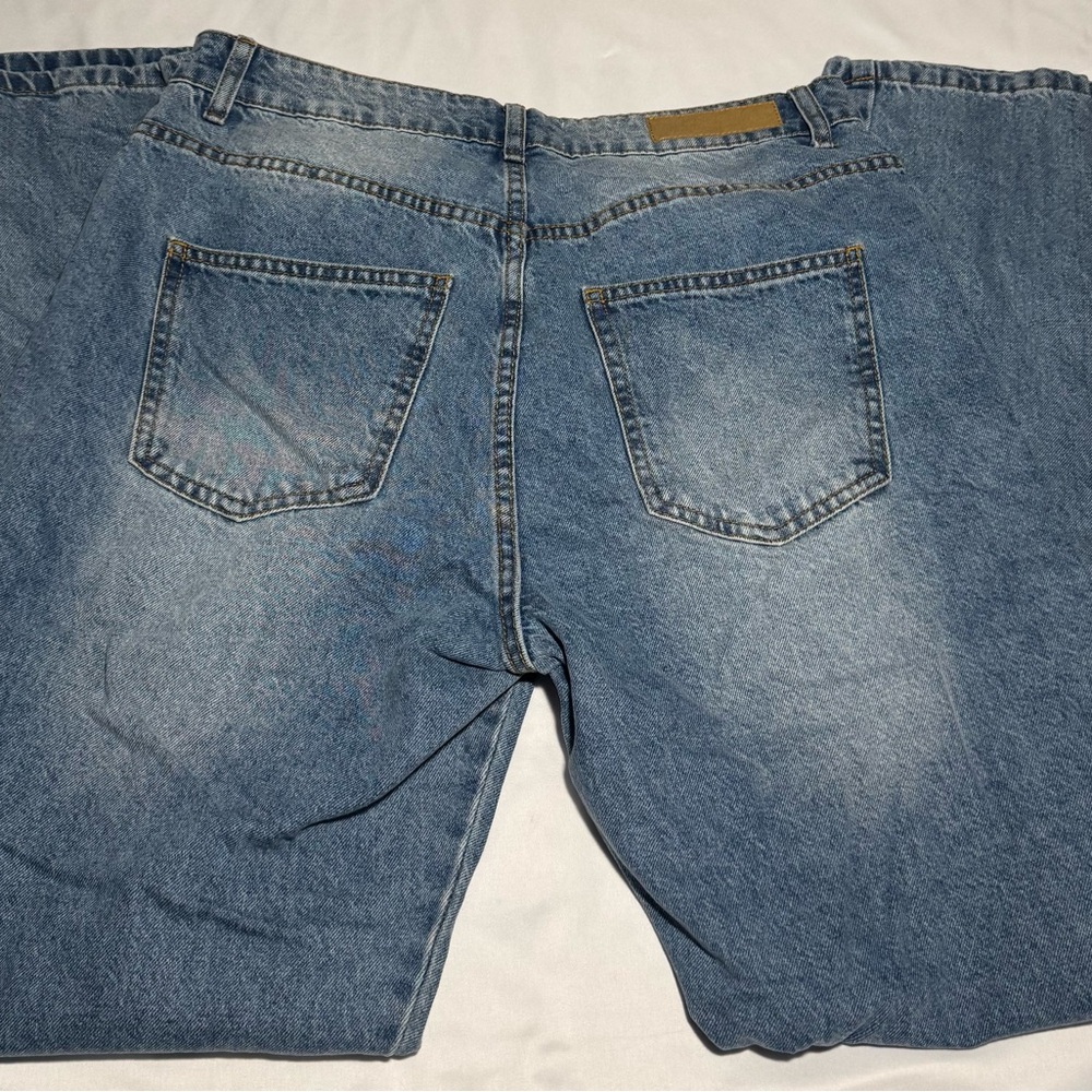 Cotton On Women's Straight Leg Blue Jeans